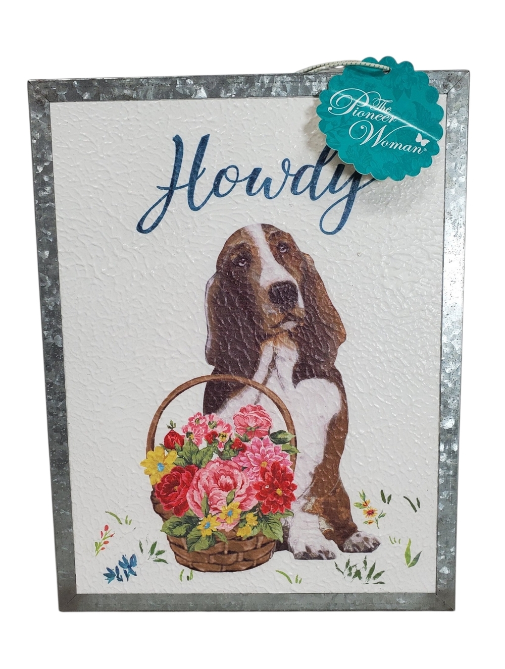 The Pioneer Woman Howdy Charlie Dog Sign Home Decor Farmhouse Country